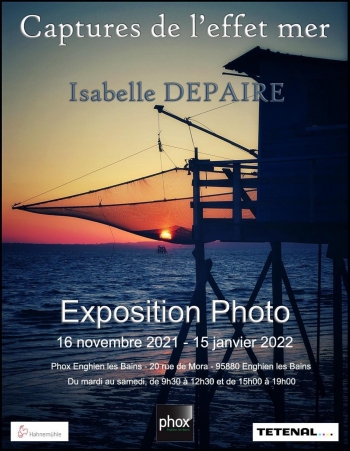Exposition // Capture de l'effet mer - Isabelle Depaire 